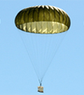 VITAL PARACHUTE: G-14 Cargo parachute system, low-velocity, 34-foot diameter