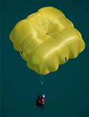 The OCTAGON series is a rescue system for paragliding and hang-gliding
